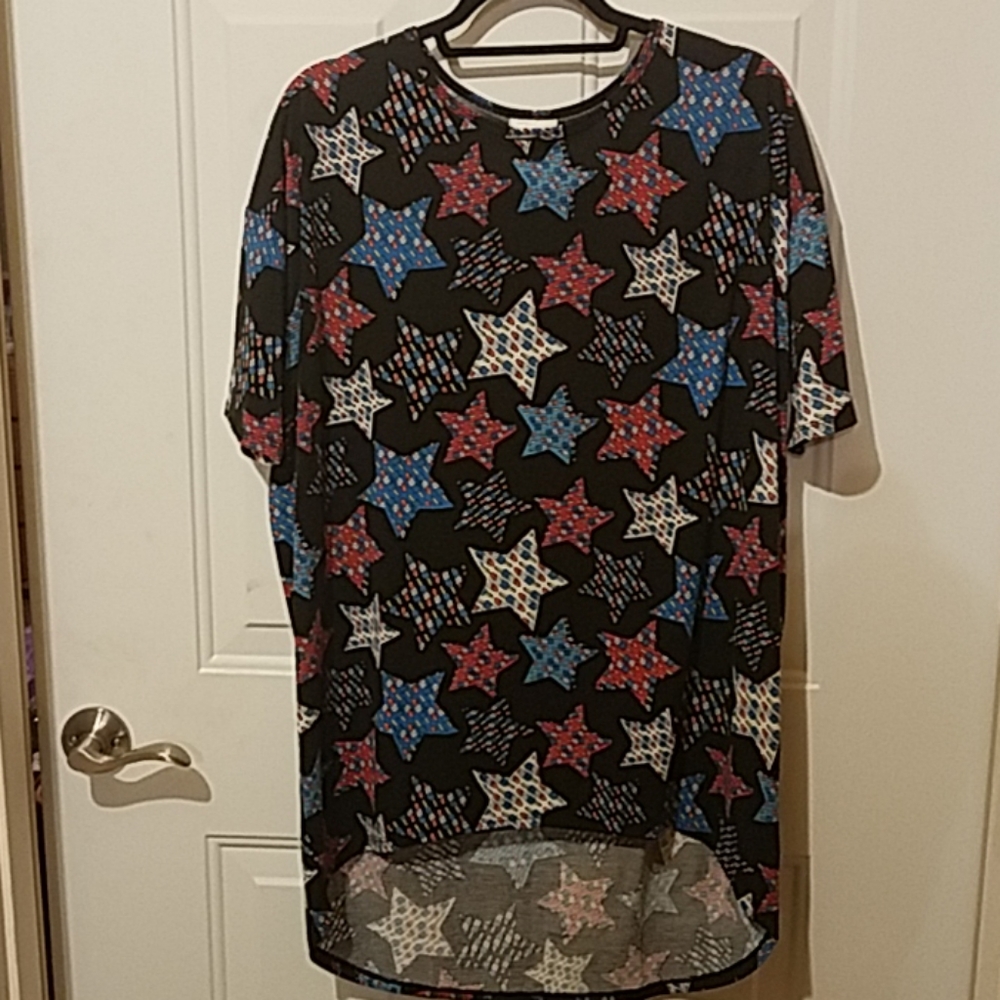 Lularoe small Americana Star Bomb Pop Irma